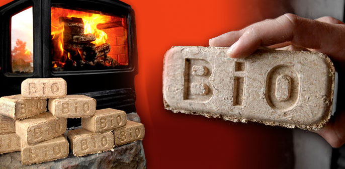 BioBricks fuel for Fireplaces and Wood Stoves
